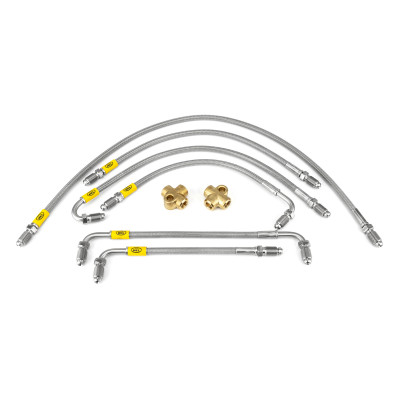 HEL Braided ABS Delete Lines for Toyota Starlet 1.3 Turbo EP82, EP91