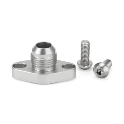 Turbo Oil Return Drain Flange 1.5" Bolt Spacing with AN10 Flare Fitting