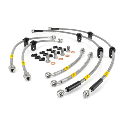 Volvo 240 2.0 Brake Lines HEL Stainless Steel Braided